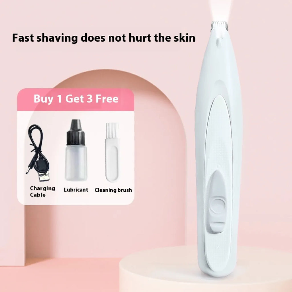 Quiet Electric Pet Nail Grinder - Rechargeable Paw Trimmer for Dogs and Cats