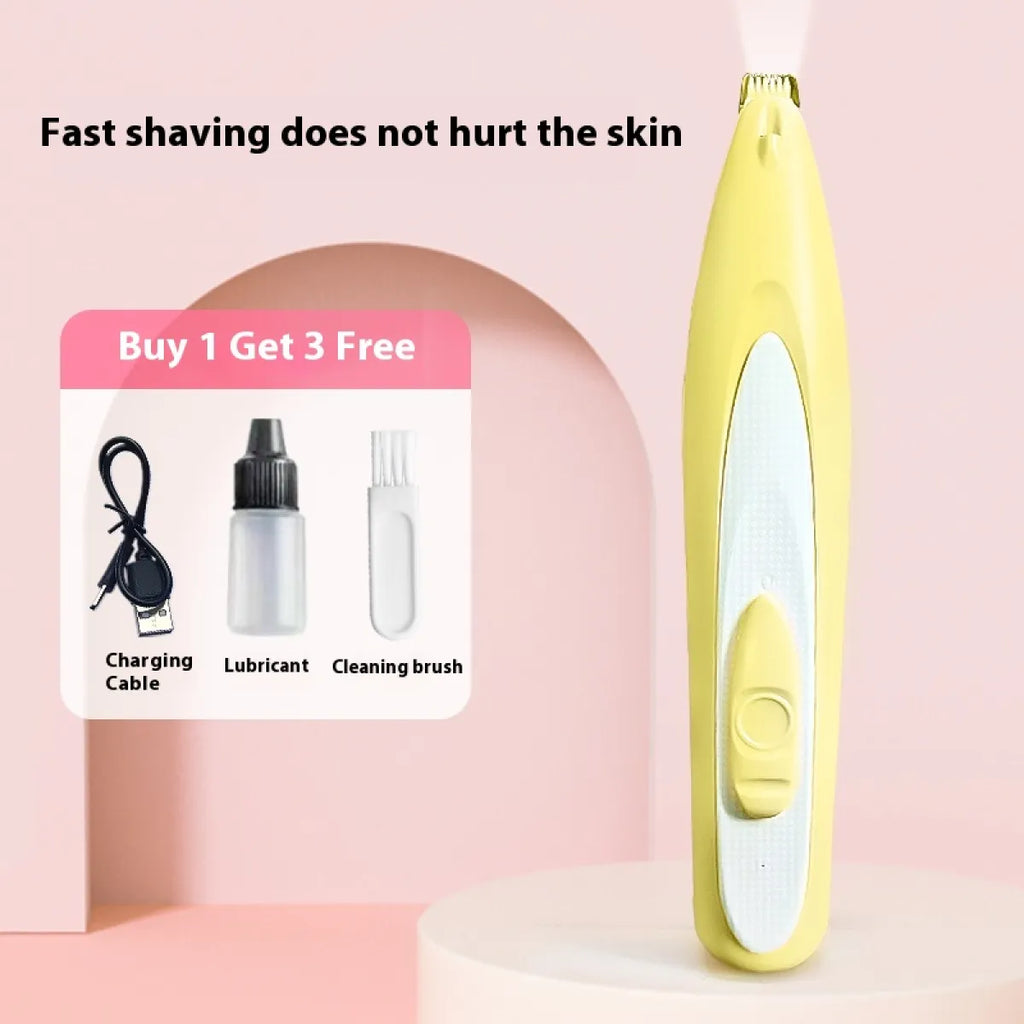Quiet Electric Pet Nail Grinder - Rechargeable Paw Trimmer for Dogs and Cats